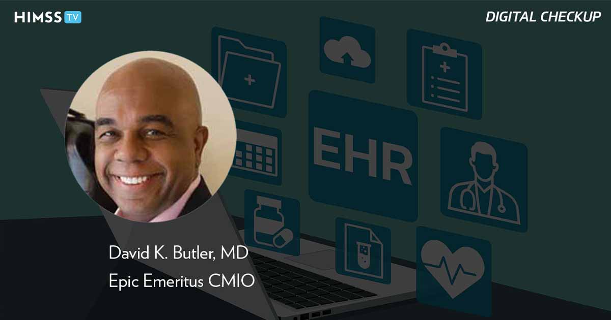 Dr. David K. Butler, Epic Emeritus CMIO_EHR medical icons Photo by ST.art/iStock/Getty Images Plus