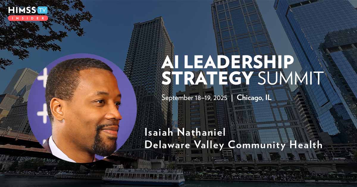 Isaiah Nathaniel, Delaware Valley Community Health_AI Leadership Strategy Summit 2025