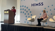 
  Frederick Health's Jackie Rice and Dr. Kristin Conley
