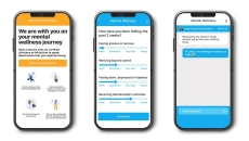 
  Think Well programme on a smartphone
