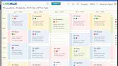 Screenshot of the CareStack platform.