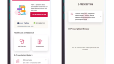 Screenshots of the My AIA app.