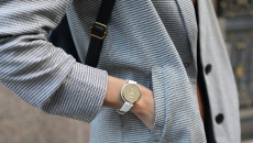 Lily is Garmin’s smallest watch yet, with a 34mm watch face and 14mm band meant to “enhance the overall feminine aesthetic.”