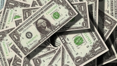 A collection of one-dollar bills