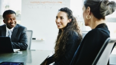 People in a board room