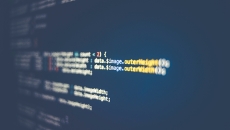 Code displayed on screen