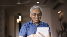 Person on phone