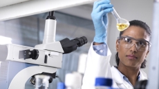 Scientist in lab