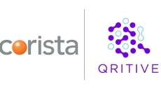 Logos of Qritive and Corista