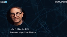 Dr. John Halamka, Mayo Clinic_Abstract polgonal shapes by Ihor Tsyvinskyi/Getty Images