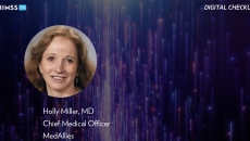 Dr. Holly Miller at MedAllies_ Glowing line blue purple light trail by ko_orn/Creatas Video+/Getty Images Plus
