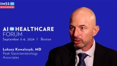 Dr. Lukasz Kowalczyk at Peak Gastroenterology Associates_AI in Healthcare Forum 2024