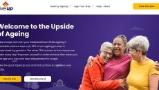 LiveUp website by aged care service provider Independent Living Assessment