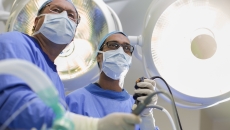 Surgeons in an operating room