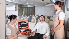 Inflight telehealth station