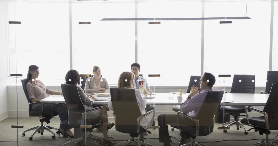 Executives in a conference Executives in a conference