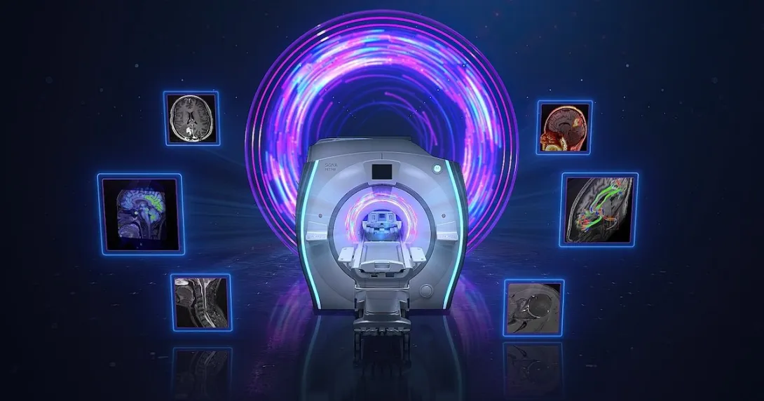 GE HealthCare diagnostic imaging machine