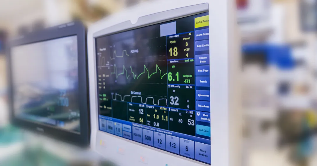 Heart monitor screen Heart monitor screen