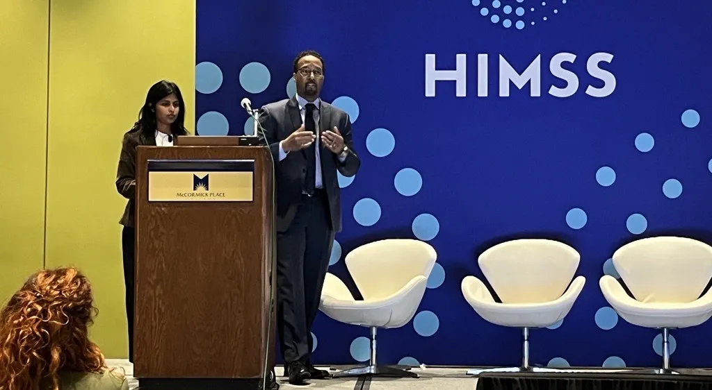 Mount Sinai Health System's Darryl Hollar and Cathleen Mathew
Mount Sinai Health System's Darryl Hollar and Cathleen Mathew