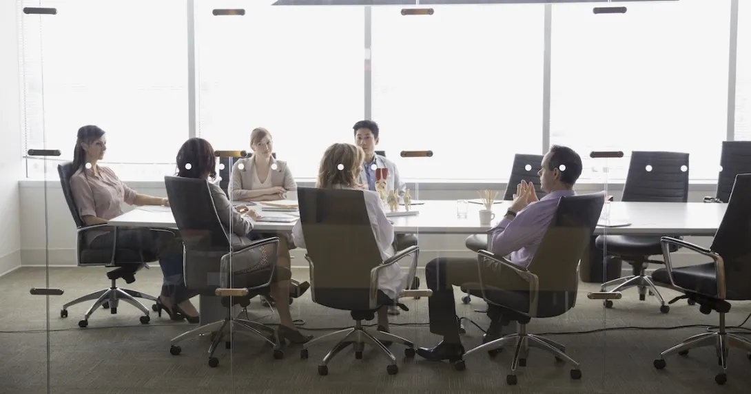 Business people in a meeting Business people in a meeting