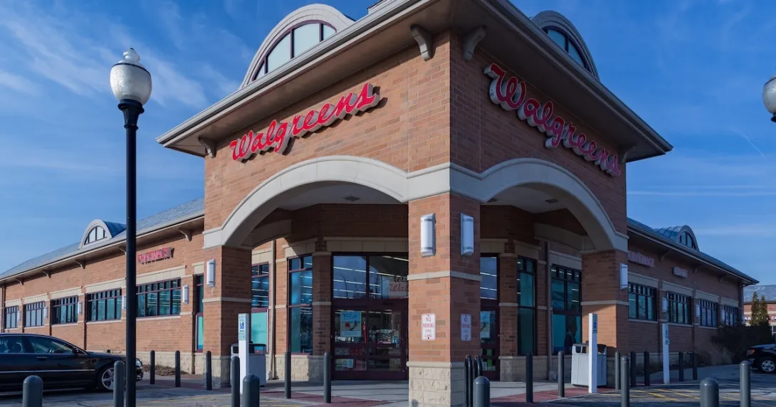 Exterior of Walgreens store Exterior of Walgreens store