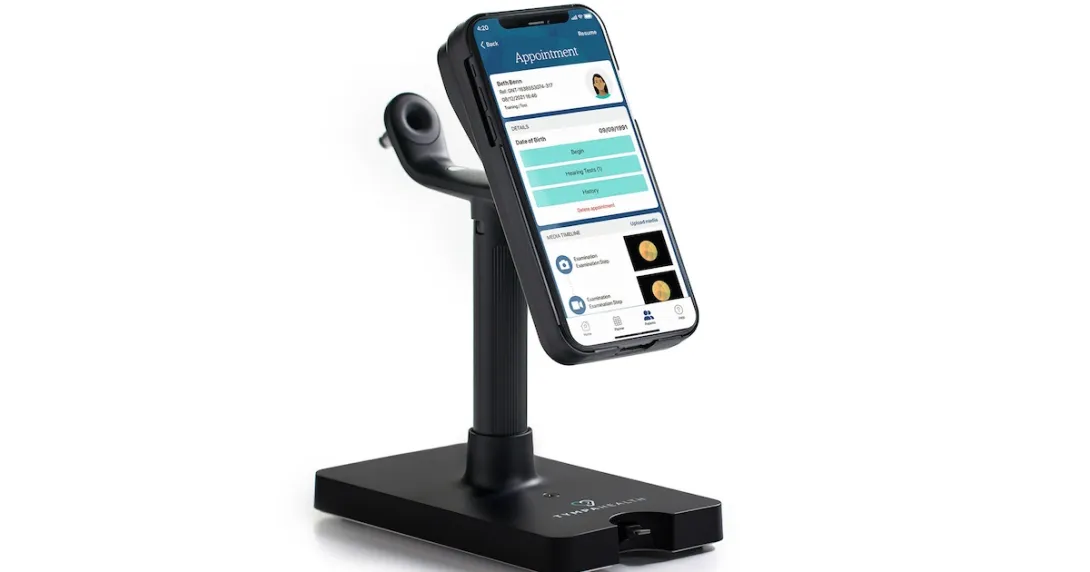 TympaHealth's hearing assessment device
TympaHealth's hearing assessment device