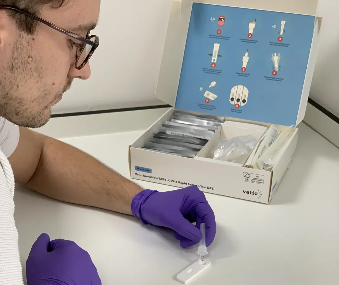 Also, startup creates wearable tech to tackle head injuries in sport. COVID-19 test