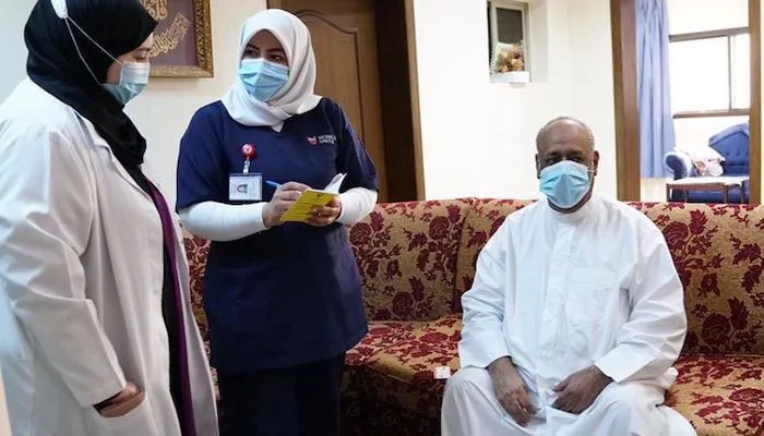 Said to be the first of its kind in the GCC, the initiative allows medical teams to make home visits to provide one of two approved COVID-19 vaccines to those unable to attend dedicated centres. Vaccines, covid-19, bahrain