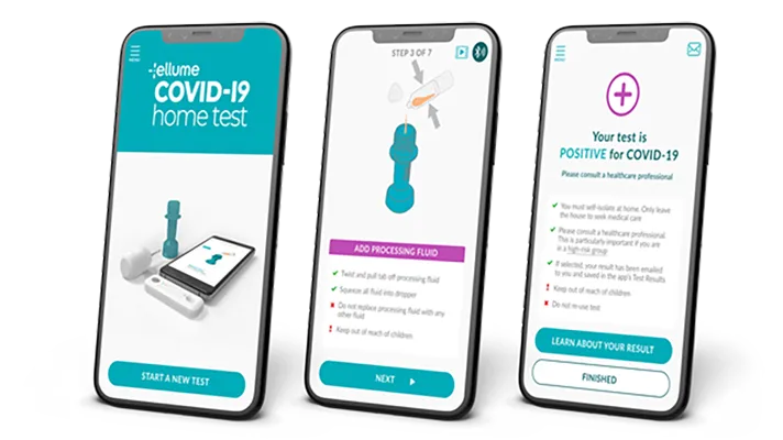 The Ellume COVID-19 Home Test was the first rapid self-test authorized by the FDA for the detection of COVID-19 in individuals with or without symptoms.