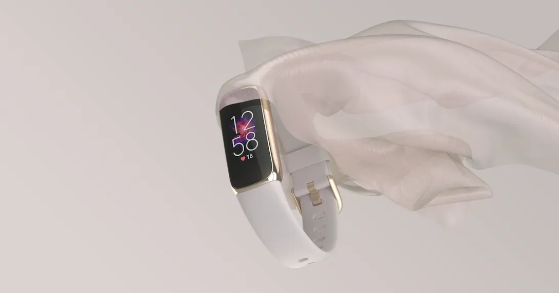 Product shot of the Fitbit Luxe