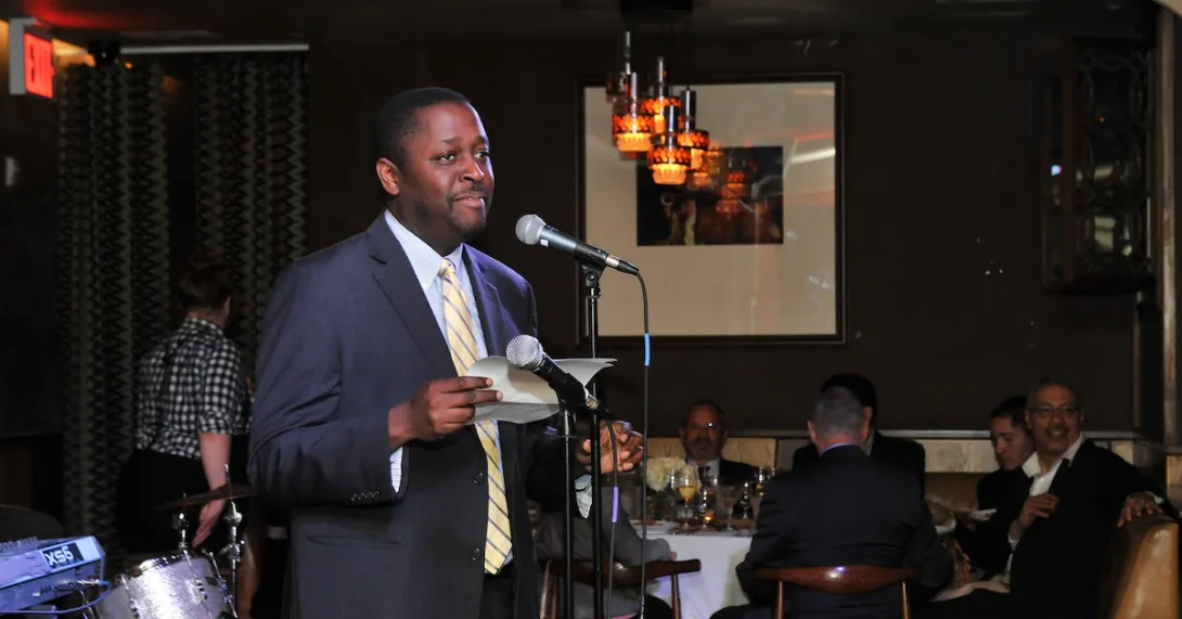 Dr. Garth Graham at an event in 2016. Photo by D Dipasupil/Getty Images for Harlem EatUp!