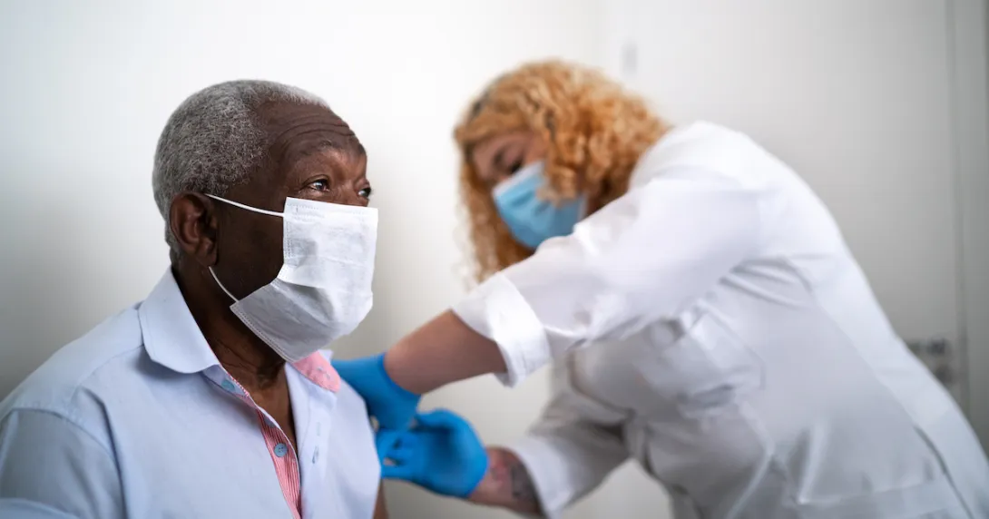 Healthcare provider and patient Healthcare provider and patient