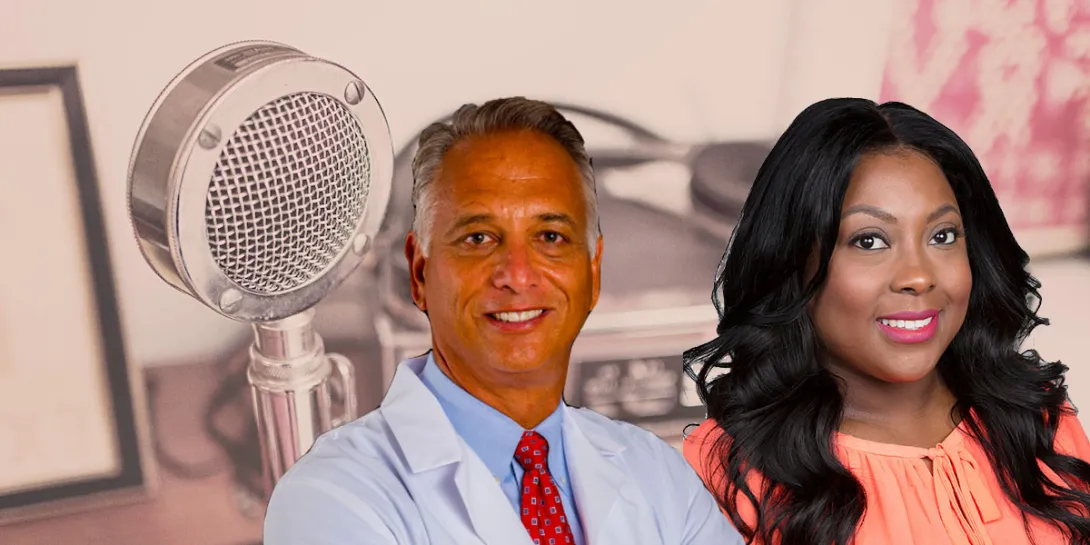 Dr. Anthony Orsini and Dr. Tanganyika Barnes