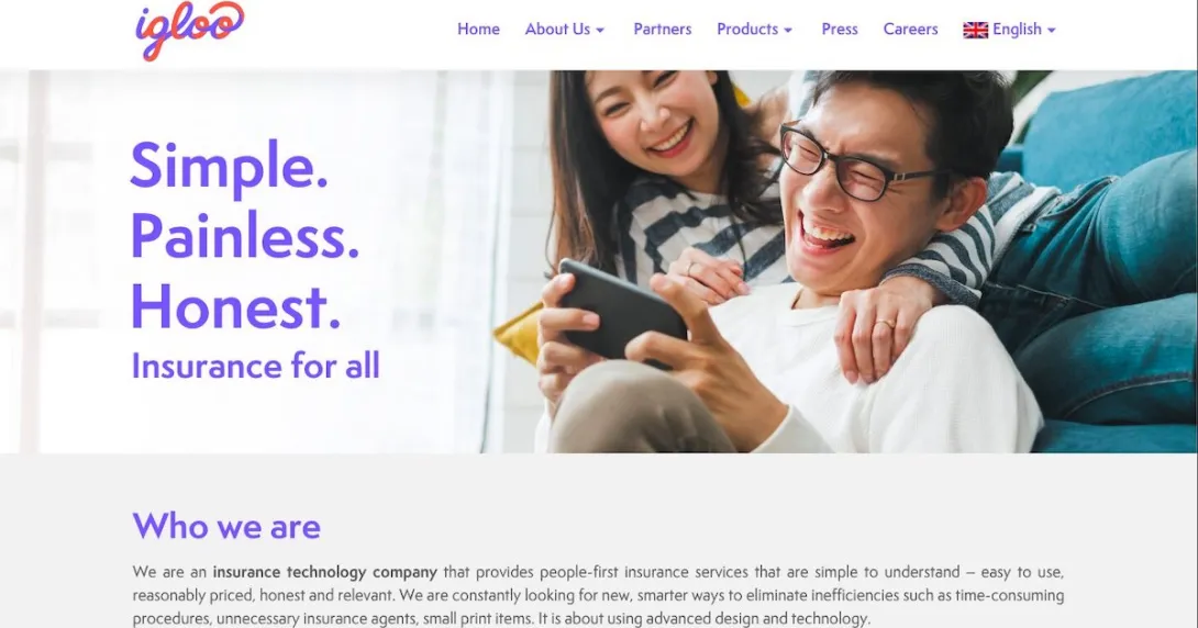 Igloo website
