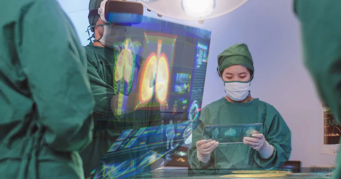 Surgeons using VR Surgeons using VR