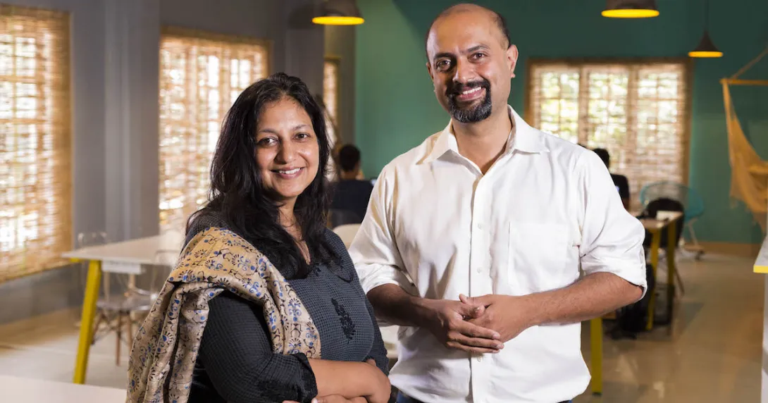Wysa cofounders Jo Aggarwal and Ramakant Vempati Wysa cofounders Jo Aggarwal and Ramakant Vempati