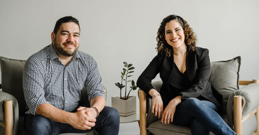 Zócalo Health cofounders Erik Cardenas and Mariza Hardin Zócalo Health cofounders Erik Cardenas and Mariza Hardin