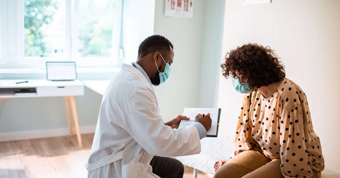 patient and doctor