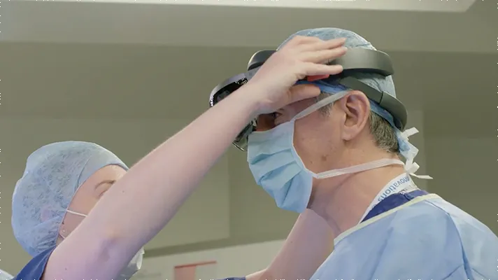 Dr Colin Brown, CCIO at the UK's University Hospitals of Morecambe shares the outcomes of using HoloLens mixed reality headset technology to enable practitioners to provide safe and remote clinical services at #HIMSS21Europe. HoloLens, PPE, Imperial College Hospital London, HIMSS Europe 21