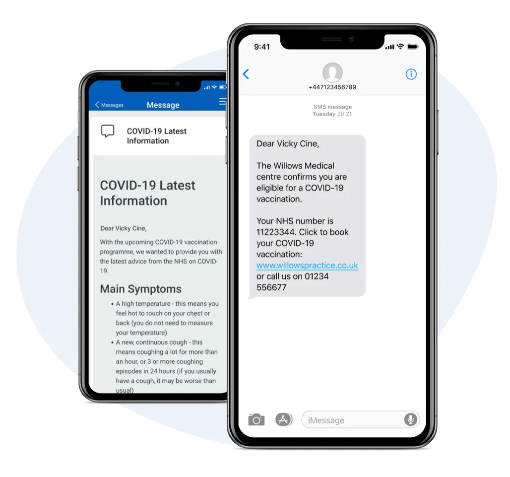 Livi has sent out 25 million vaccination messages via its Mjog platform. Livi, NHS, vaccine