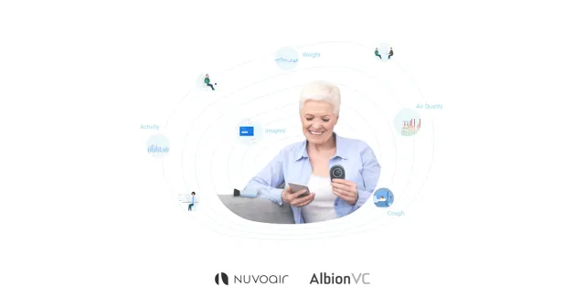 The funds will be used to accelerate the expansion of its digital care platform for respiratory health. NuvoAir, Series A funding, chronic disease management , spirometer