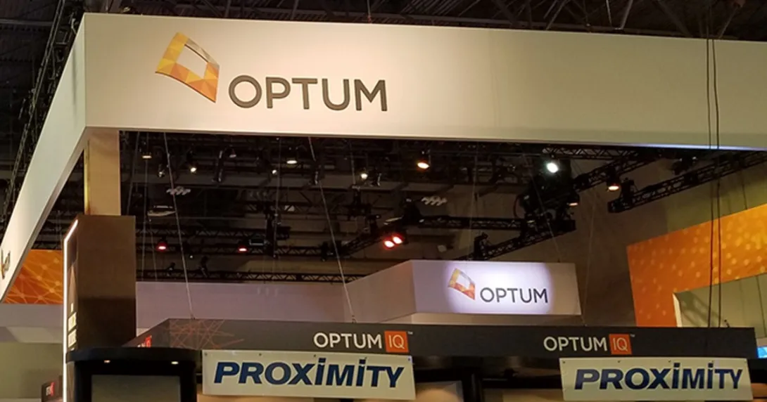 Optum HIMSS booth