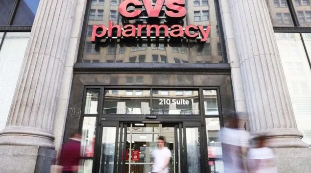 A CVS entrance