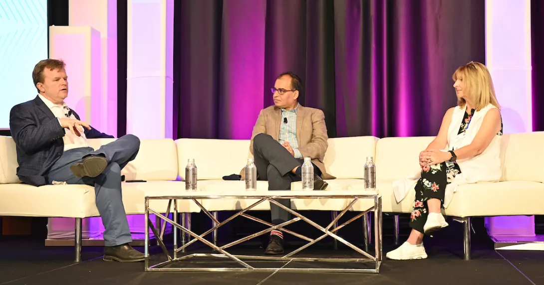 Panelists at the AI and ML Leadership Panel