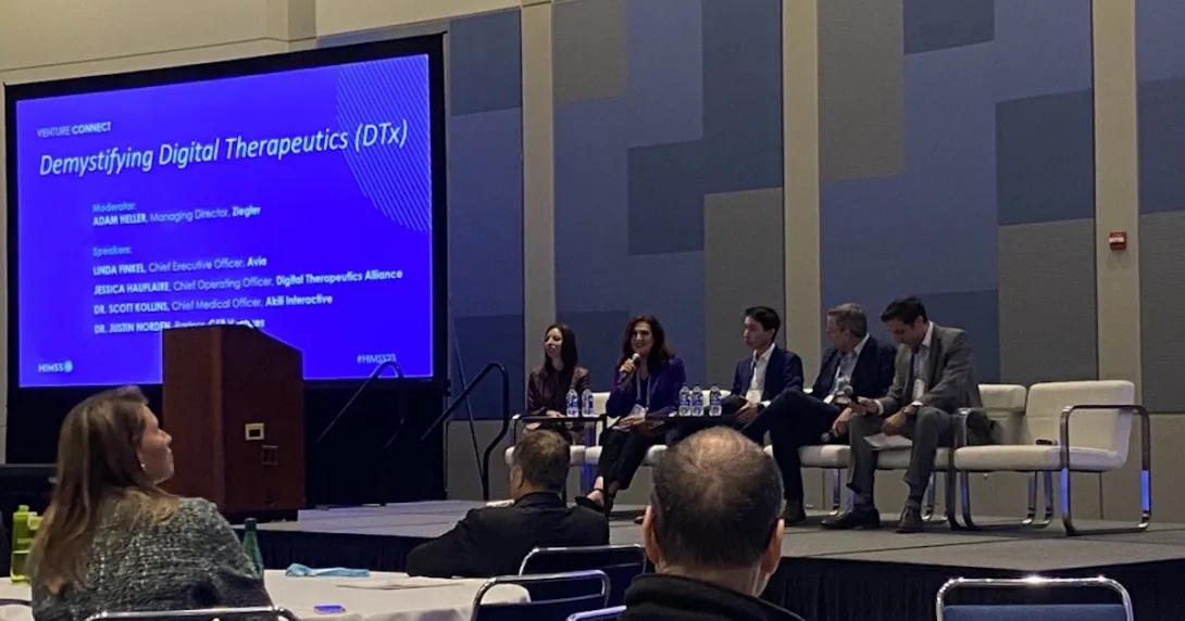 Venture Connect panel at HIMSS23