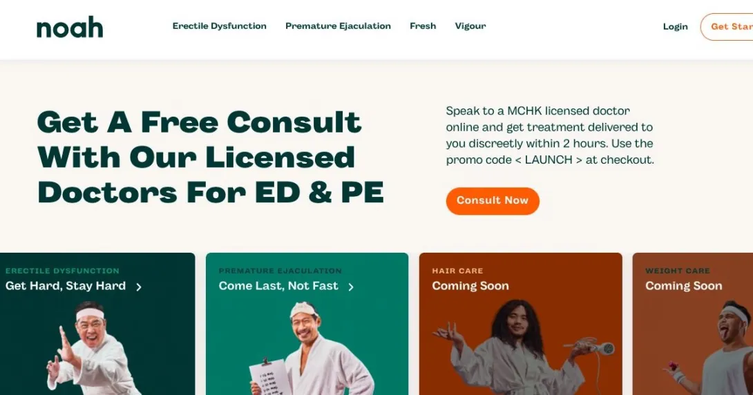 Noah has gone live in Hong Kong