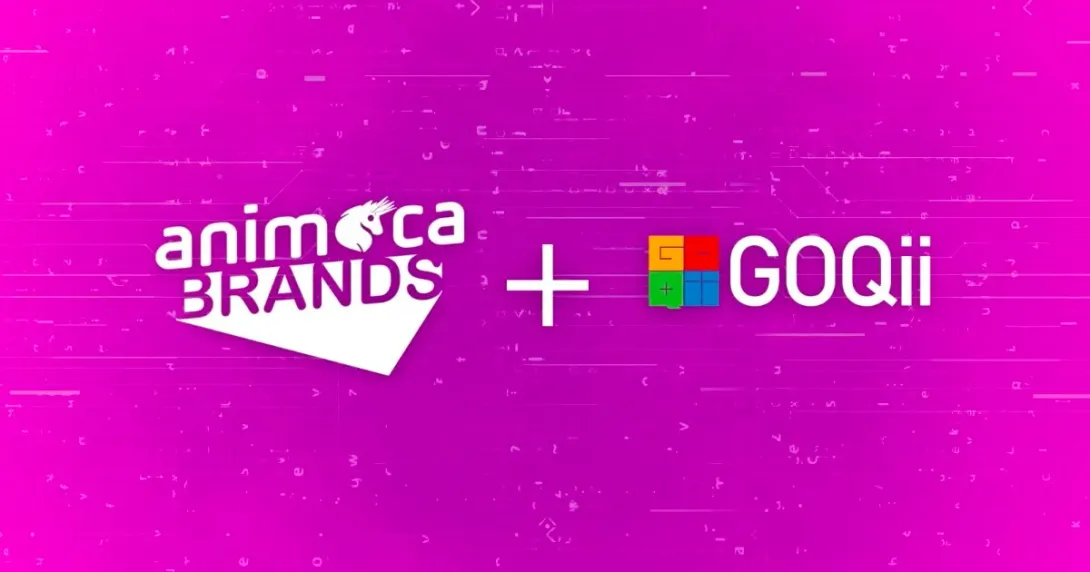 GOQii's and Animoca Brands' logos