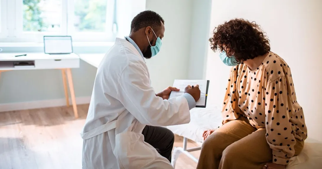 Medical consultation in office